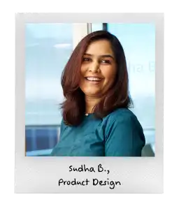 Sudha B., Product Design